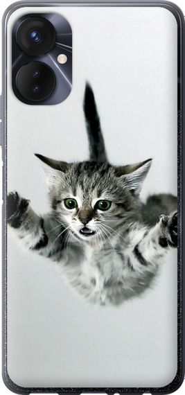 Чехол на Tecno Spark 9 Pro Летящий котёнок "2322u-2832-17620"