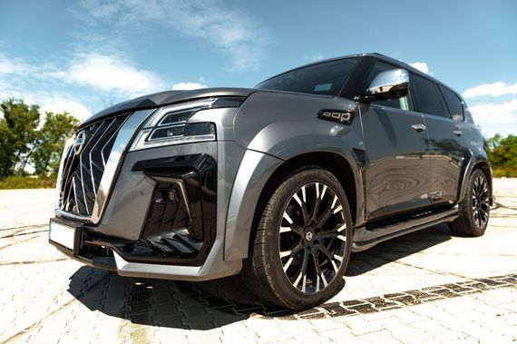 Комплект обвісів (Black Hawk Edition) для авто 2021-2024 рр. для Nissan Patrol Y62 рр | Зображення 1