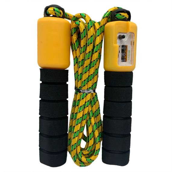 Скоростная скакалка со счетчиком MS 0345-1(Black) длина 280 см