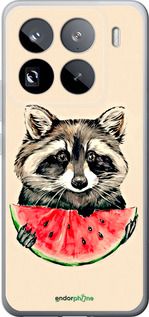 Чохол на Xiaomi 15 Pro Єнотик з кавуном "4605u-3879-2448"