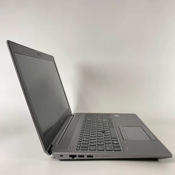 Мобільна робоча станція HP ZBook 15 G5 / 15.6" (1920x1080) IPS / Intel Core i7-8850H (6 (12) ядра по 2.6 - 4.3 GHz) / 16 GB DDR4 / 256 GB SSD / nVidia Quadro P1000, 4 GB GDDR5, 256-bit / WebCam / Fingerprint б/в + Подарунок Бездротова миша / USB | Зображення 3