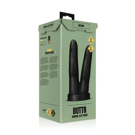 Анальна пробка BUTTR — Victory Double Finger Butt Plug Sex Aura | Зображення 9