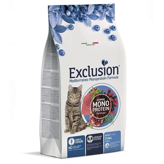 Сухой корм Exclusion Cat Adult Tuna для взрослых котов и кошек 12 кг