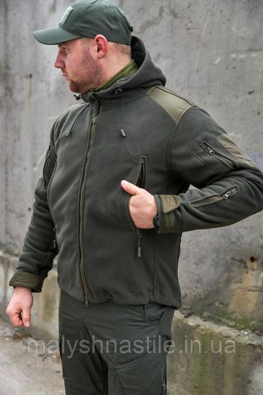 Флісова куртка SHARK SKIN GEN I MILITARY OLIVE (олива) | Зображення 1