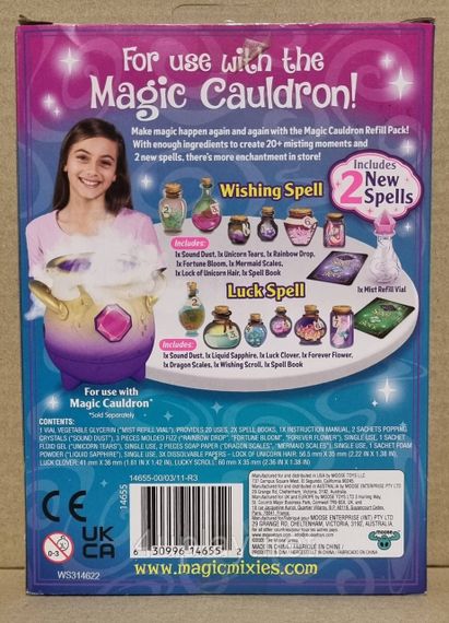 Ингредиенты для Волшебного котла Магические Микси Оригинал Magic Mixies Magical Mist and Spells Refill Pack | Зображення 6