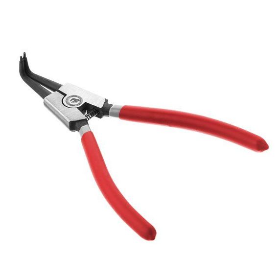 Щипці для стопорных кілець, вигнуті на розтискання INTERTOOL HT-7014 | Зображення 2