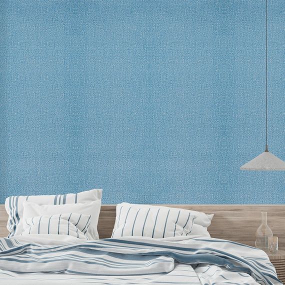 Самоклеючі шпалери 2800х500х1,5мм Блакитний з білим YM-03 BLUE WHITE SW-00001326 | Зображення 5