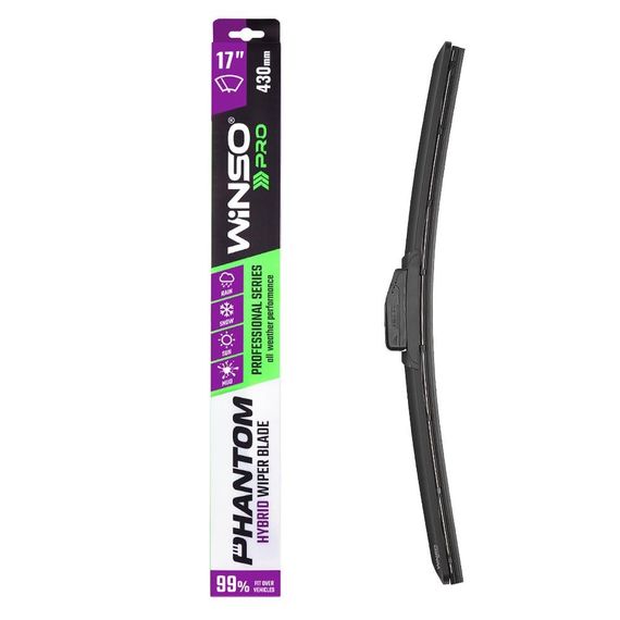 118430 Гібридна щітка склоочисника WINSO PRO PHANTOM 17/430