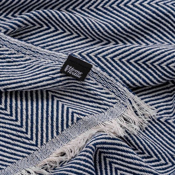 Плед Ardesto Summer 100% бавовна, синій 140х190 см (ART0915SB) | Зображення 8