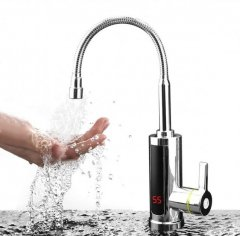 Проточний електричний водонагрівач RX-011-1 Instant Electric Heating Water Faucet кран з екраном | Зображення 2
