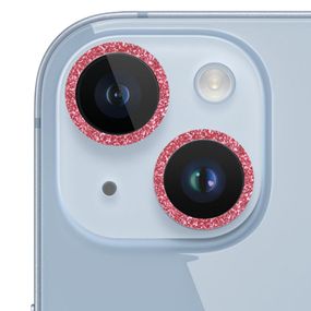 Захисне скло Metal Sparkles на камеру (в упак.) для Apple iPhone 15 (6.1") / 15 Plus (6.7")