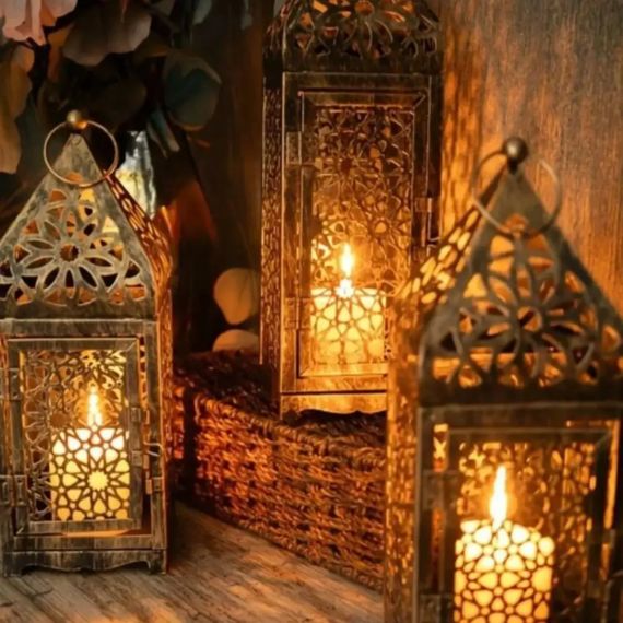 Декоративный подсвечник 9,5×9,5×25 см | Зображення 1