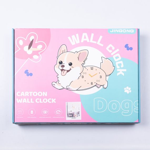 Годинник настінний фігурний із твариною, декоративний HP-3Y-6-325 | Зображення 2