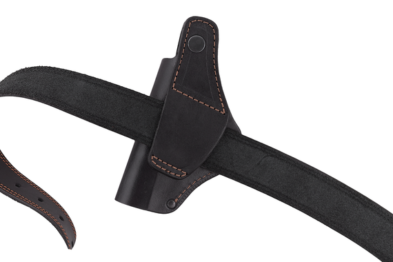 Кобура Форт-12 поясна формована (шкіра, чорна) MAS MAS | Зображення 3