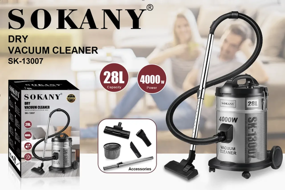 Пилосос Sokany SK-13007 потужний 4000 Вт професійний | Зображення 9