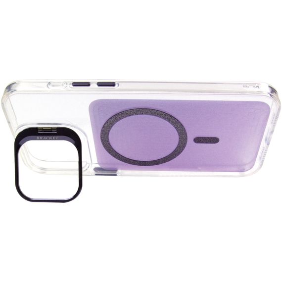 Чохол TPU+PC Jewel Sparkle with Magnetic Fit для Apple iPhone 15 (6.1") Lavender Glitter | Зображення 5