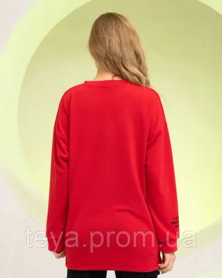 Толстовка колір червоний розмір XL FI_006995 | Зображення 2