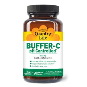 Вітамін C Country Life Buffer-C 500 mg 120 Vegetarian Capsules