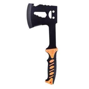 Сокира туристична багатофункціональна 28см 285гр Чорний з жовтим