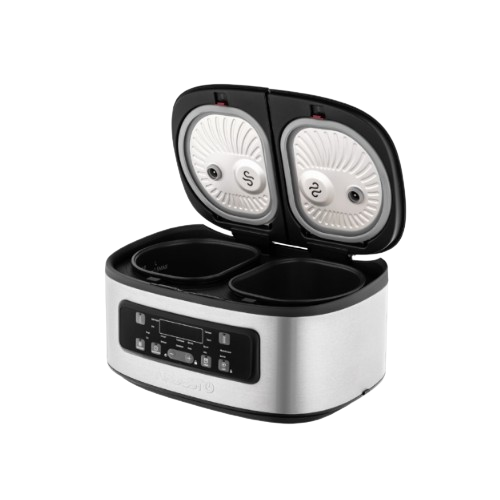 Мультиварка з двома чашами 1,5л*2 900W 16 програм DMC-SA1212SB Ardesto | Зображення 2