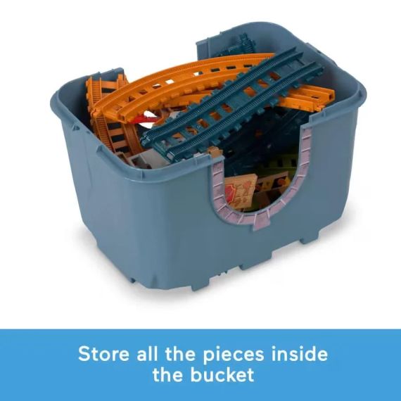 Паровозик Томас и друзья Детская железная дорога Fisher-Price Thomas & Friends Percy’s Connect & Build Track Bucket | Зображення 2