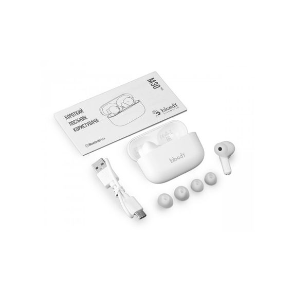 Навушники A4Tech Bloody M30 White | Зображення 3