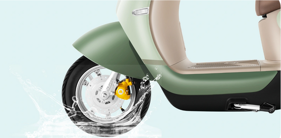 Скутер акумуляторний GTM VERONA (1200 Вт, 45 км/год, 60 км, до 258 кг) | Зображення 3