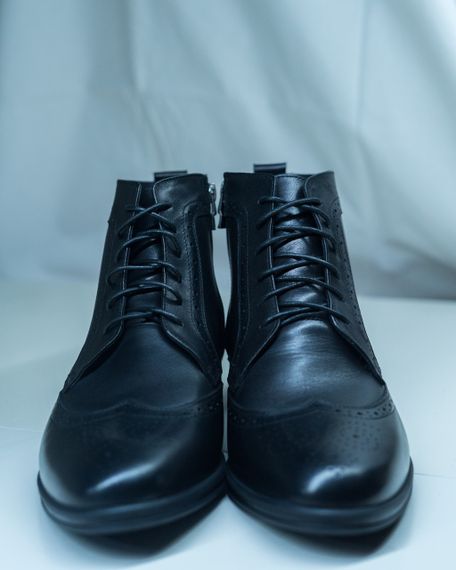 Черевики чоловічі зимові Ікос чорні 43 44 45 розмір | Зображення 5