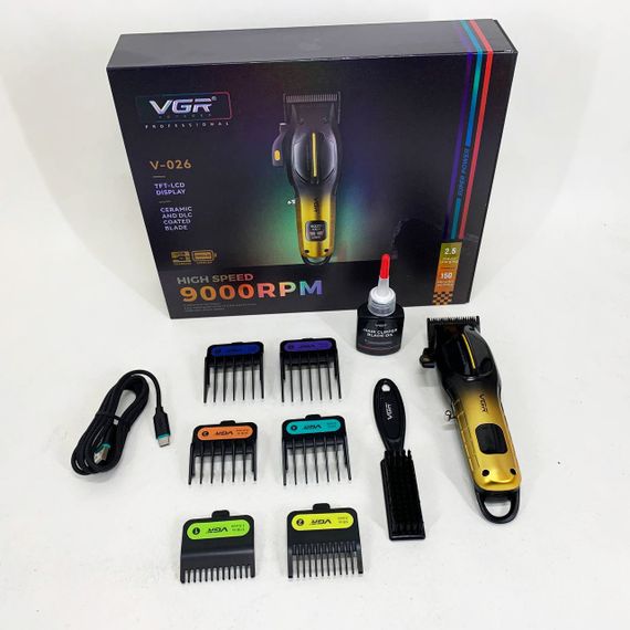Профессиональная аккумуляторная машинка Аккумулятор VGR, Хороший беспроводной триммер GM-89 | Зображення 3