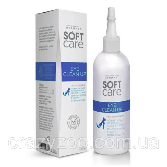 Засіб для очищення очей для собак та котів Hydra Soft Care Eye Clean Up 100 мл 27591