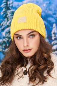 Шапка «Смайл» (5055) желтый