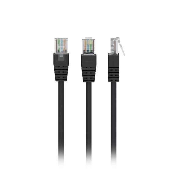 Патч корд Cablexpert PP12-10M/BK, UTP, категорія. 5E, литий,  50u" штекер із фіксатором, 10 м, чорний
