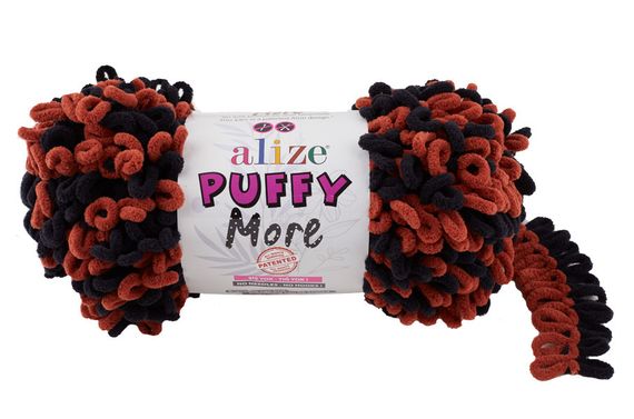 ALIZE PUFFY MORE 6262 алізе пуффі море алізе пуффі мо плюшева пряжа