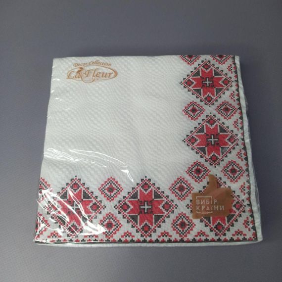 Серветки столові La Fleur 33х33 см 16 шт