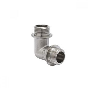 Кутник нікельований 1/2" ЗЗ KOER KR3048
