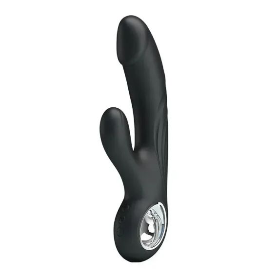 Вибратор PRETTY LOVE SELENE, USB, BLACK, 7 function sexstyle | Зображення 1