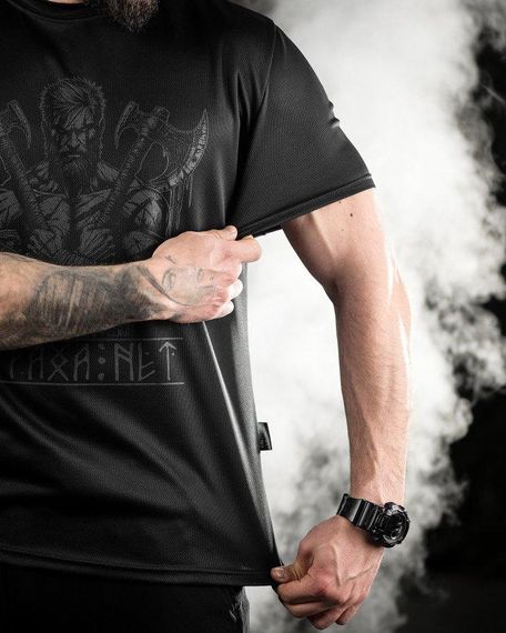 Тактична футболка Oblivion black Страху немає ДЛ6588 | Зображення 3