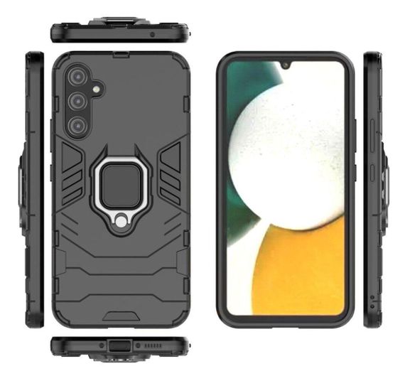 Чехол бампер Primolux Ring Armor для телефона Samsung Galaxy A34 5G (SM-A346) - Black | Зображення 2