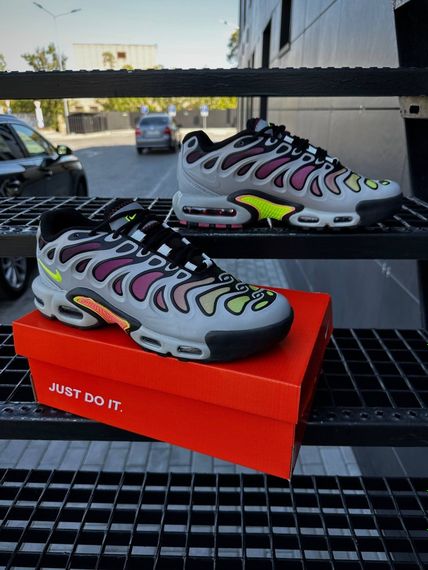 Кросівки Nike Air TN Plus Drift (gray & neon) | Зображення 8