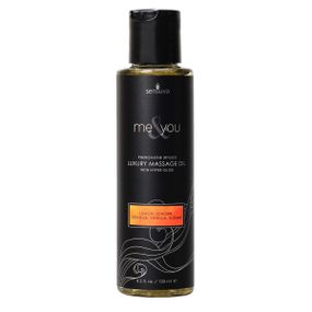 Масажна олія Sensuva Me&You Lemon, Ginger, Orange, Vanilla & Sugar (125 мл) із феромонами Sex Aura