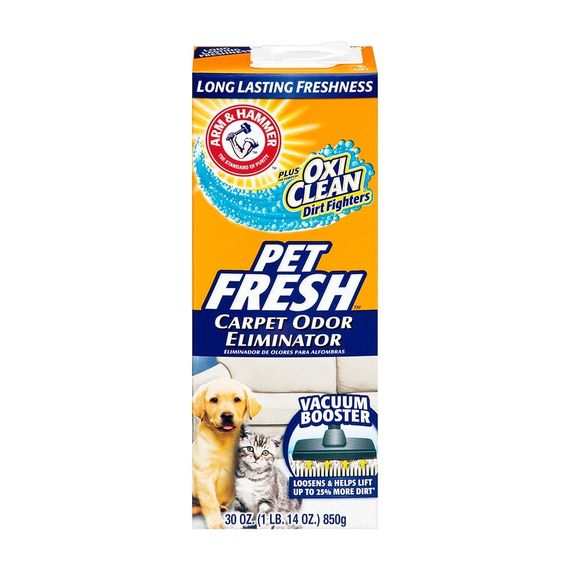 Засіб Arm&Hammer Carpet Odor Eliminator Pet Fresh для усунення плям та запахів від тварин на килимах 850 гр
