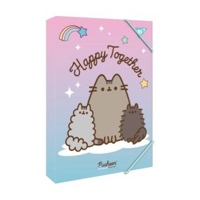 Папка для праці на гумці Pusheen YES 500236 Різнокольоровий shop (5056574438317)