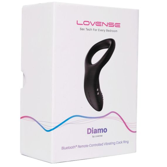 Смарт кільце-насадка на член Lovense Diamo Cock Ring Sex Aura | Зображення 3