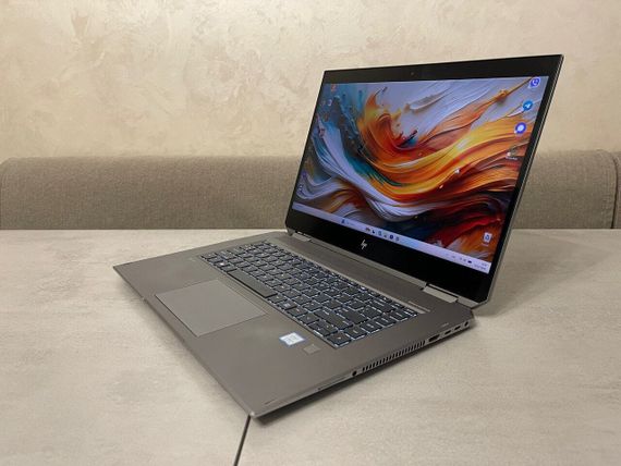 Мобильная рабочая станция трансформер HP ZBook Studio x360 G5 / 15.6" (3840x2160) IPS Touch / Intel Core i9-8950HK (6 (12) ядра по 2.9 - 4.8 GHz) / 16 GB DDR4 / 256 GB SSD M.2 / nVidia Quadro P2000, 4 GB GDDR5, 128-bit / WebCam б/у | Зображення 6