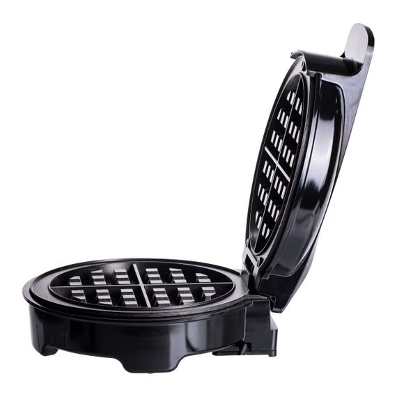 Вафельниця для бельгійських вафель з антипригарним покриттям і LED-індикатором 1000 Вт кругла Sokany SK-519 | Зображення 1