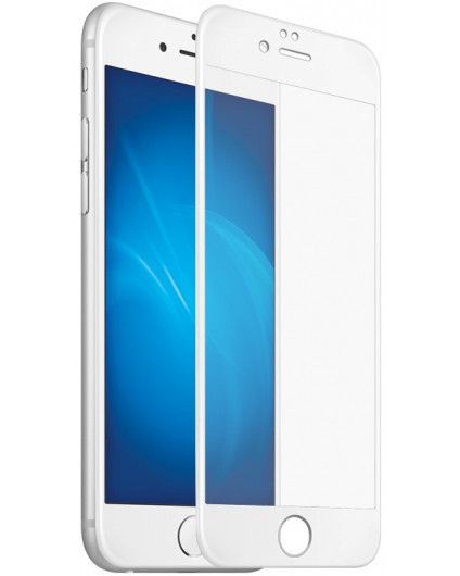 Full Glue захисне скло для iPhone 6 Plus - White