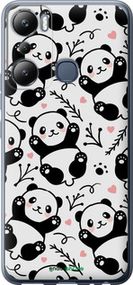 Чохол на Infinix Hot 20i Панди "4318u-2964-2448"