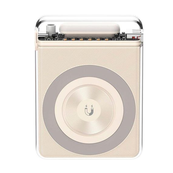 Універсальна Мобільна Батарея Power Bank XO PR226 Mini Transparent Magnetic Absorption 15W 10000mAh Колір | Зображення 4