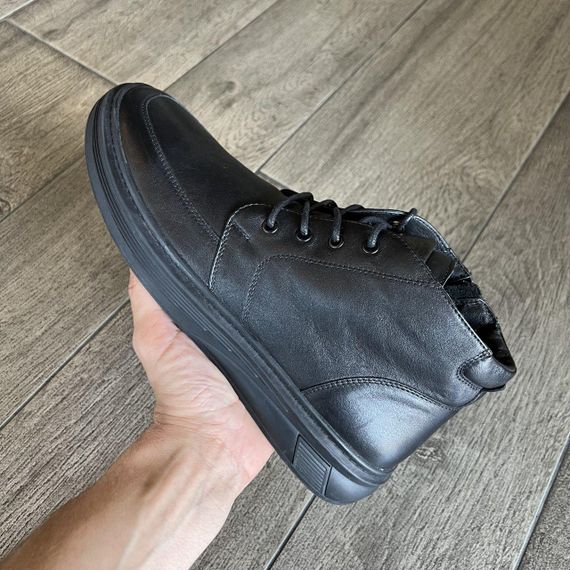 Зимові черевики зі шнурівкою і змійкою 44 розмір