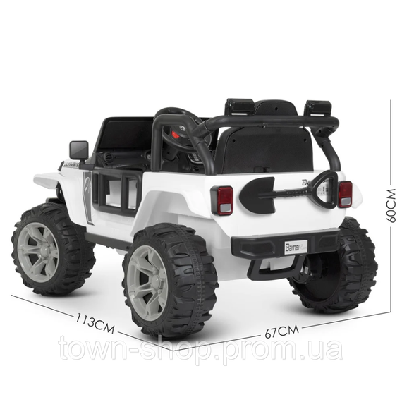 Детский электромобиль Джип Bambi Racer M 4282EBLR-1 до 30 кг | Зображення 3